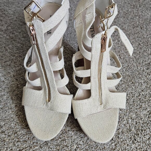 just fab You Got This Platform Heeled Sandal - Picture 2 of 5